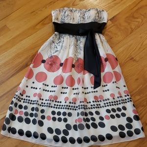 Strapless dress